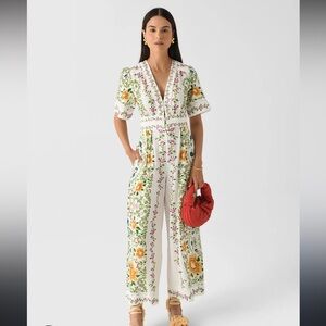 Farm Rio Floral Jumpsuit
